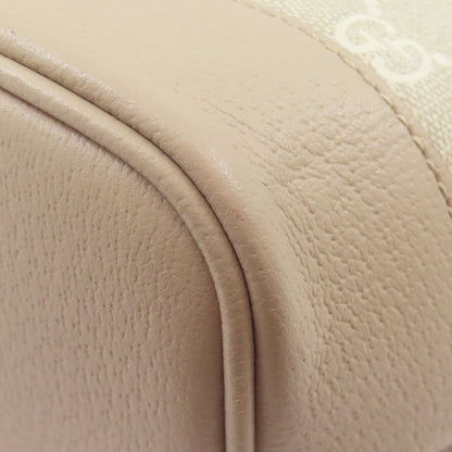 GUCCI 765043 Double G Medium GG Supreme 2WAY Handbag PVC Ladies [Used]