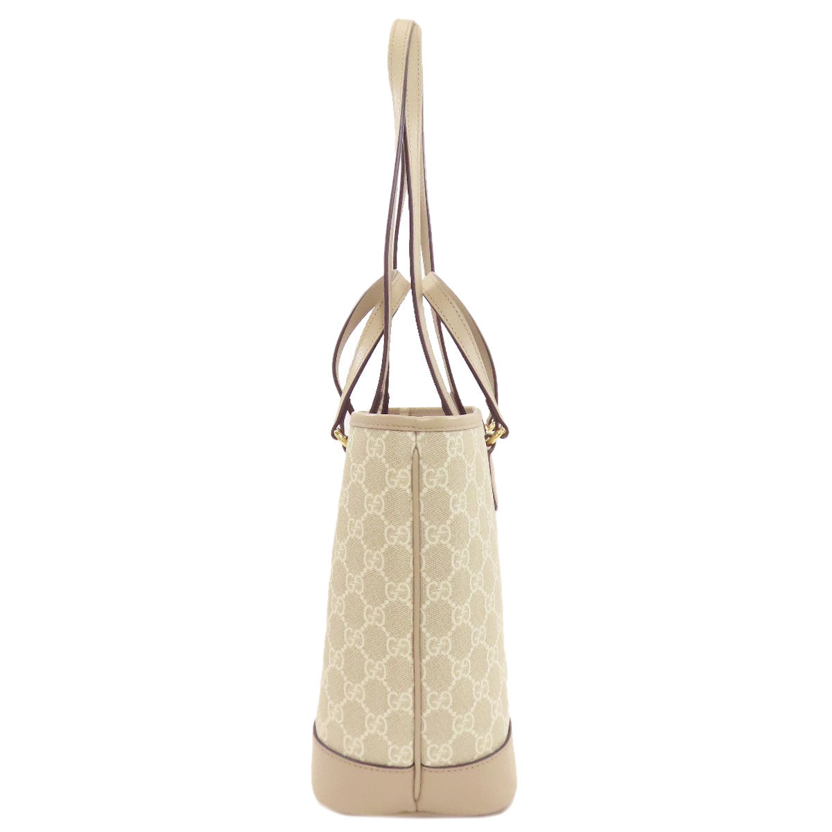 GUCCI 765043 Double G Medium GG Supreme 2WAY Handbag PVC Ladies [Used]