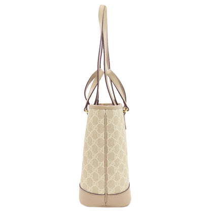 GUCCI 765043 Double G Medium GG Supreme 2WAY Handbag PVC Ladies [Used]