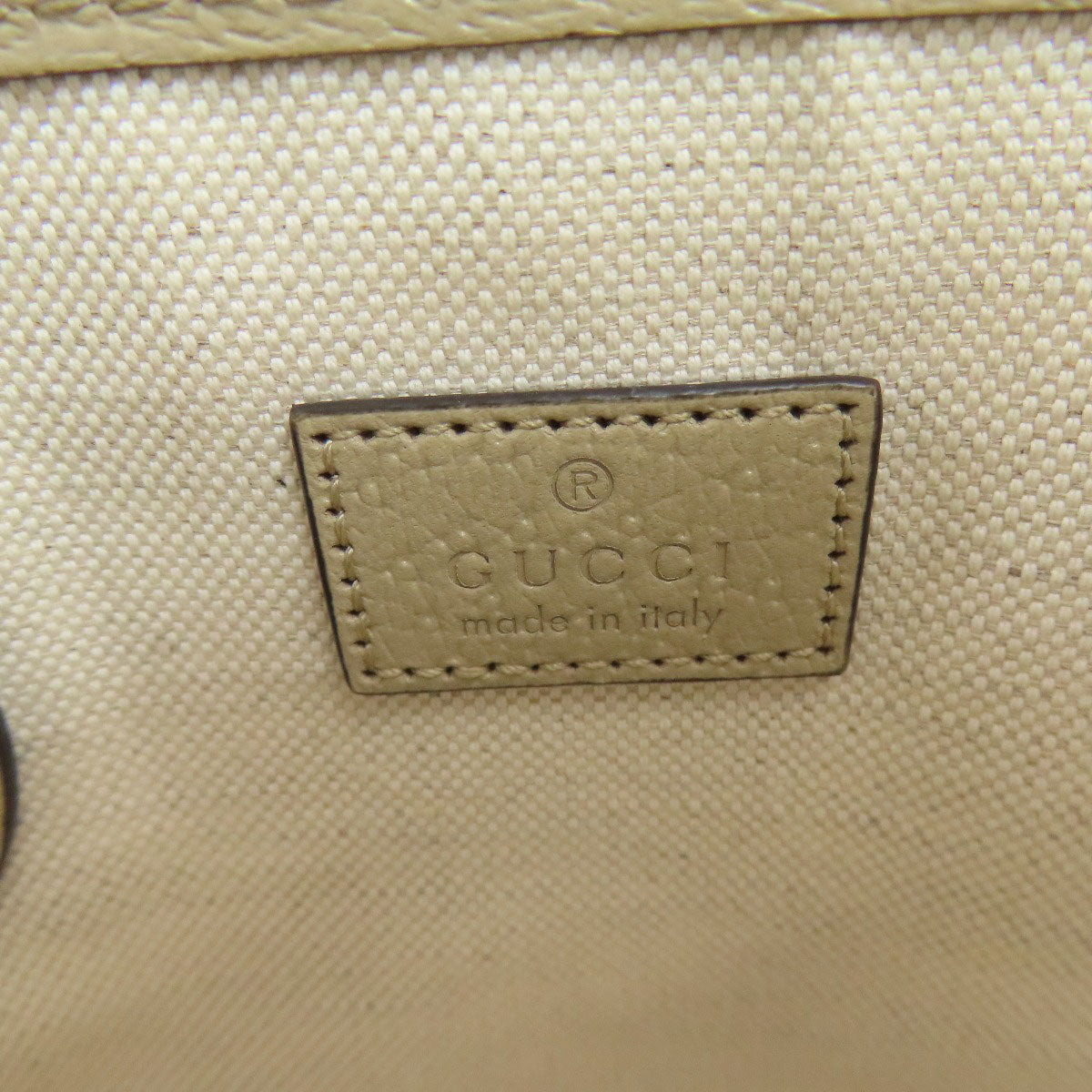 GUCCI 765043 Double G Medium GG Supreme 2WAY Handbag PVC Ladies [Used]