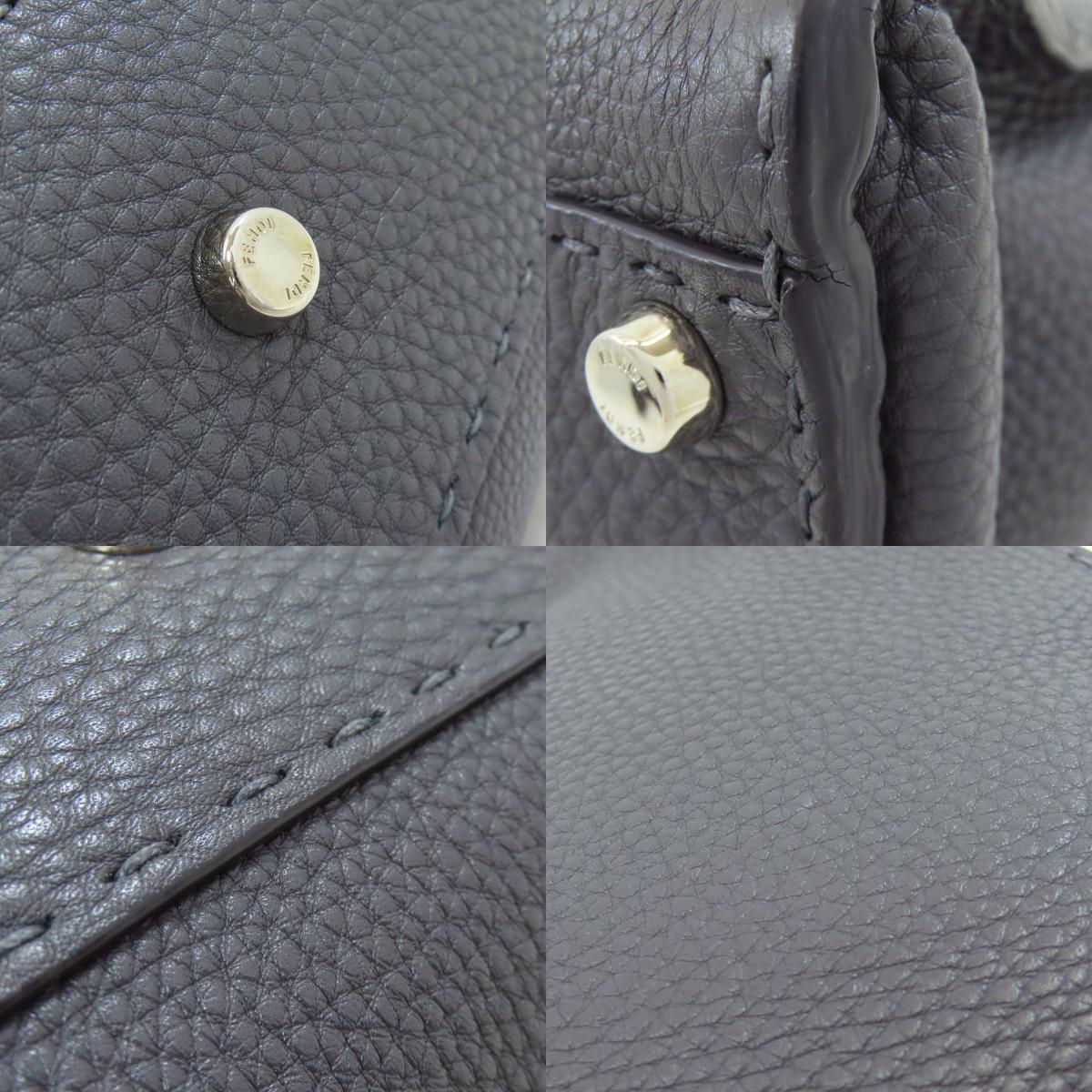 FENDI Peekaboo Celeria 2WAY Handbag Calf Ladies [Used]