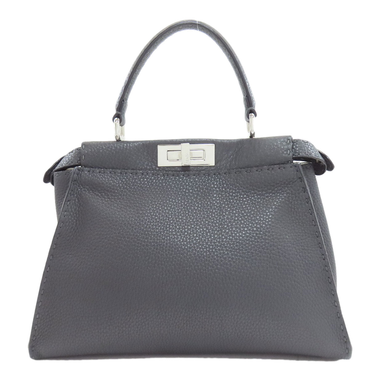 FENDI Peekaboo Celeria 2WAY Handbag Calf Ladies [Used]