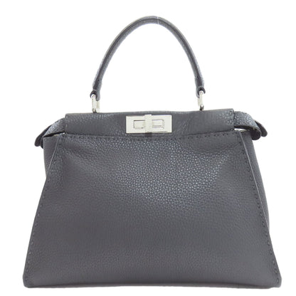 FENDI Peekaboo Celeria 2WAY Handbag Calf Ladies [Used]