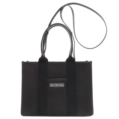 バレンシアガ 671402 ハードウェア スモール 2WAY ハンドバッグ キャンバス レディース 【中古】【BALENCIAGA】