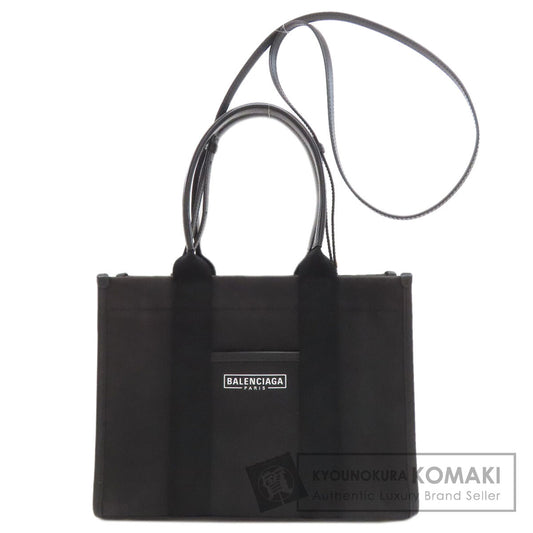 バレンシアガ 671402 ハードウェア スモール 2WAY ハンドバッグ キャンバス レディース 【中古】【BALENCIAGA】