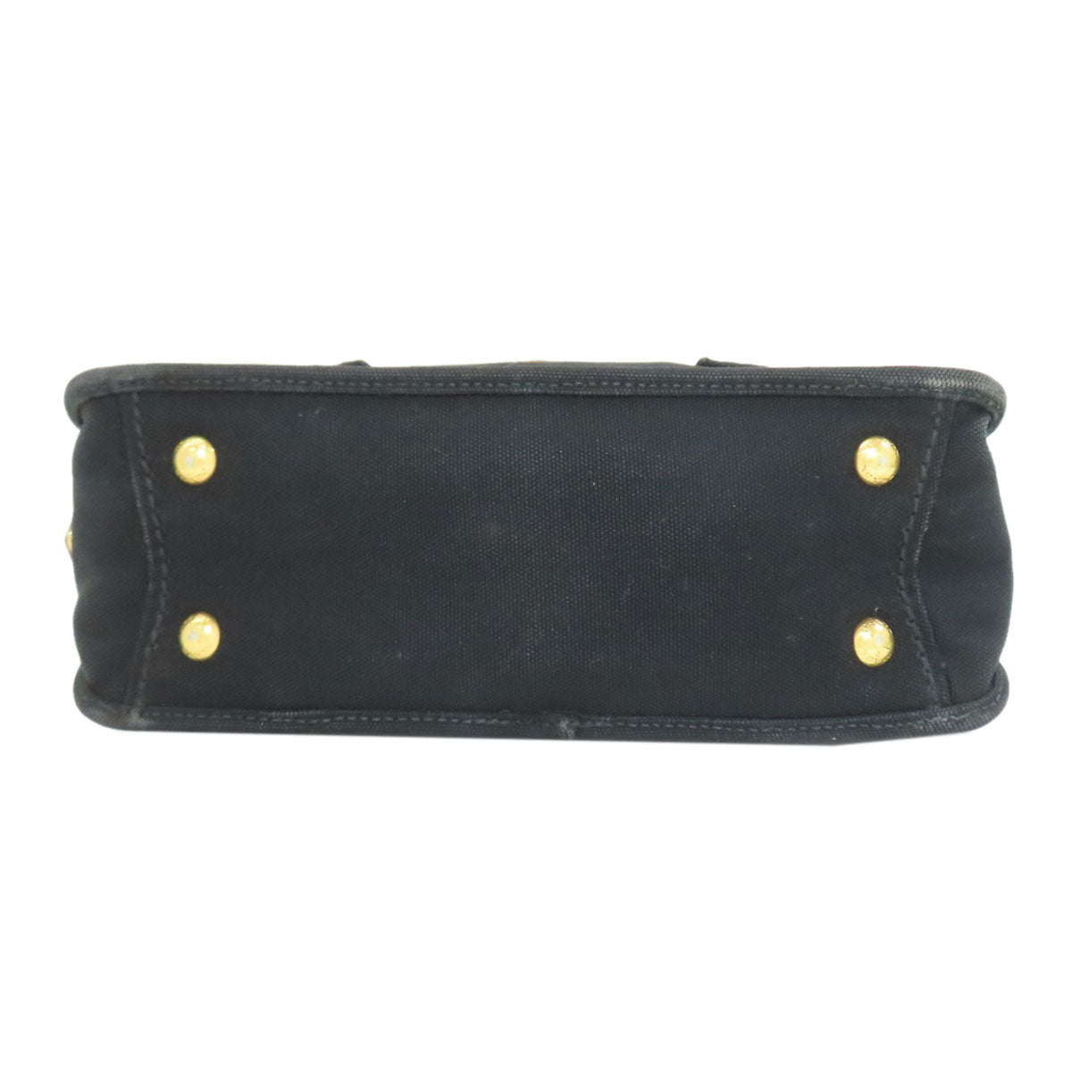 プラダ ロゴ ハンドバッグ キャンバス レディース 【中古】【PRADA】