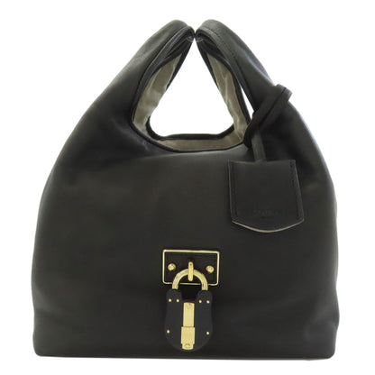 ロエベ カリエPM ハンドバッグ ラムスキン レディース 【中古】【LOEWE】