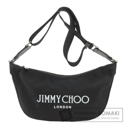 ジミーチュウ ロゴ ショルダーバッグ ナイロン素材 レディース 【中古】【Jimmy Choo】
