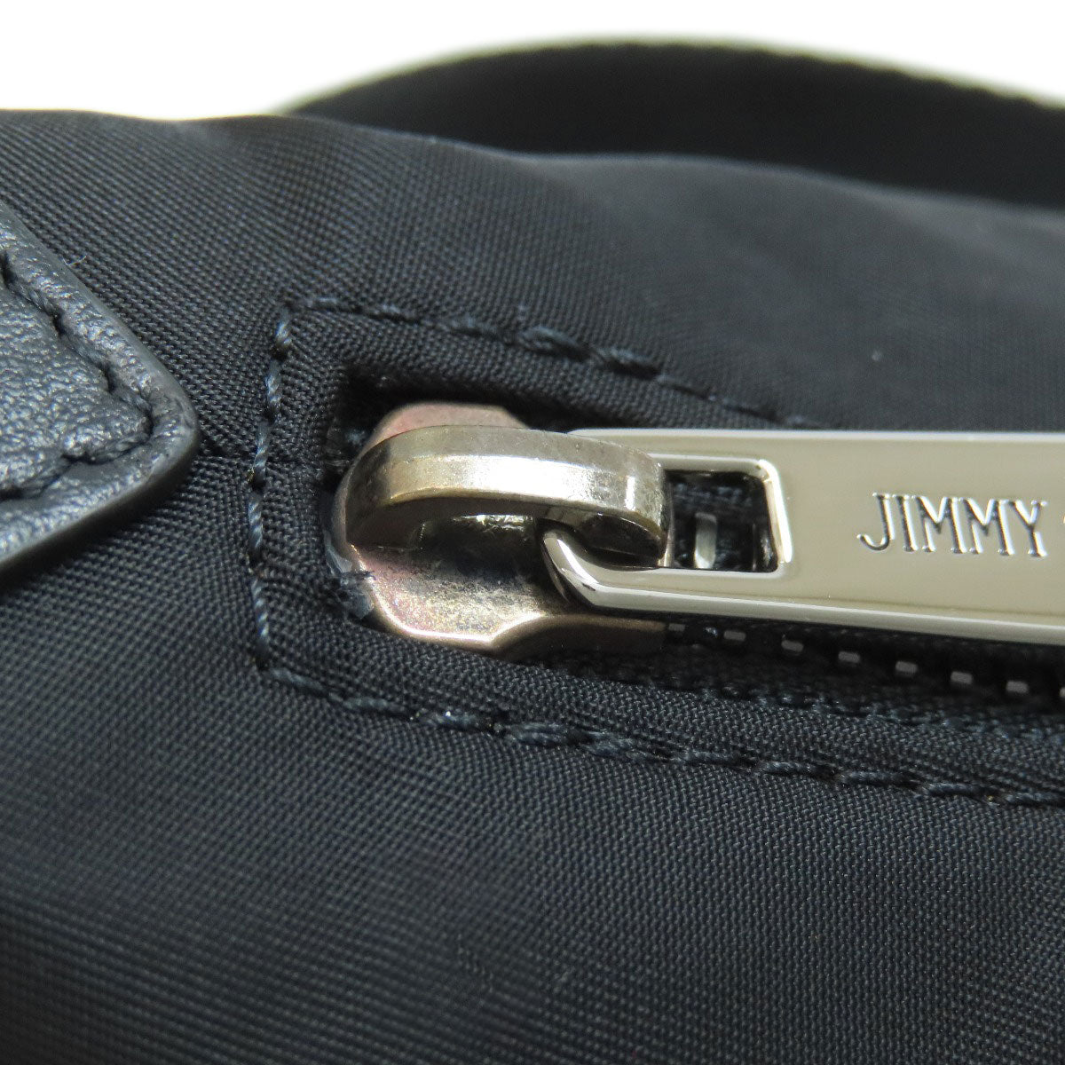 ジミーチュウ ロゴ ショルダーバッグ ナイロン素材 レディース 【中古】【Jimmy Choo】