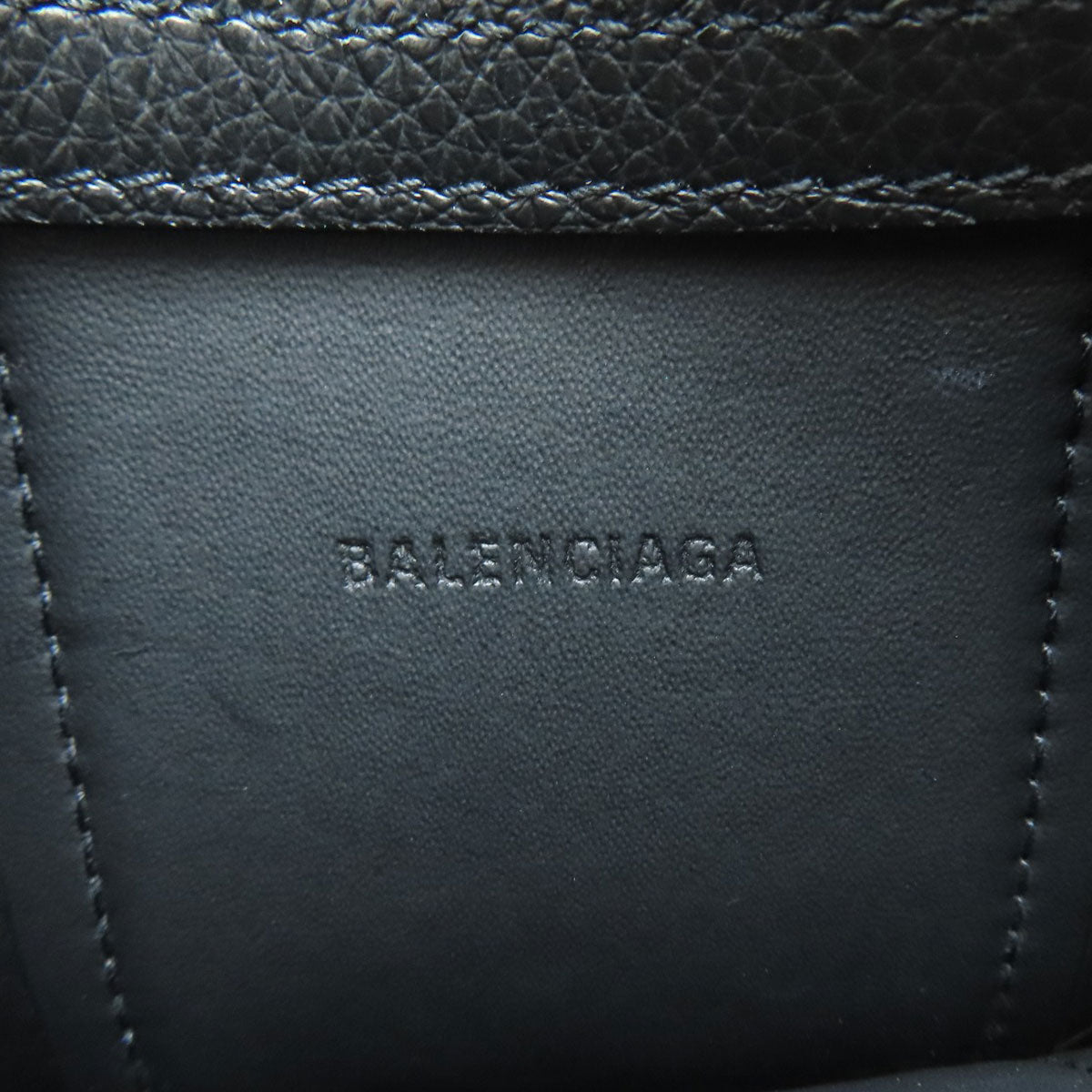BALENCIAGA 644722 Hour glass Shoulder Bag Leather Ladies [Used]