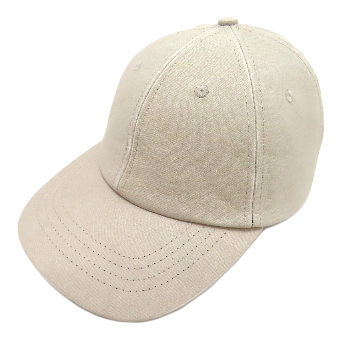 BOTTEGA VENETA jersey print hat Leather Ladies [Used]