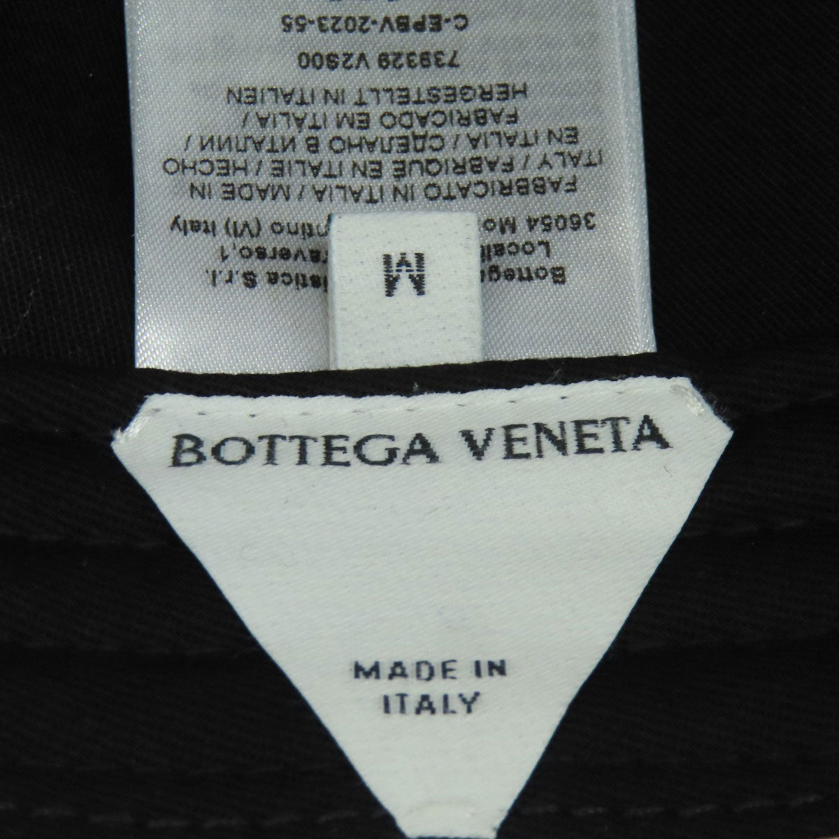 BOTTEGA VENETA jersey print hat Leather Ladies [Used]