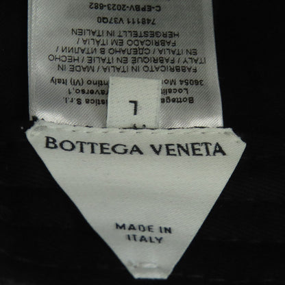 BOTTEGA VENETA flannel print hat Leather Ladies [Used]