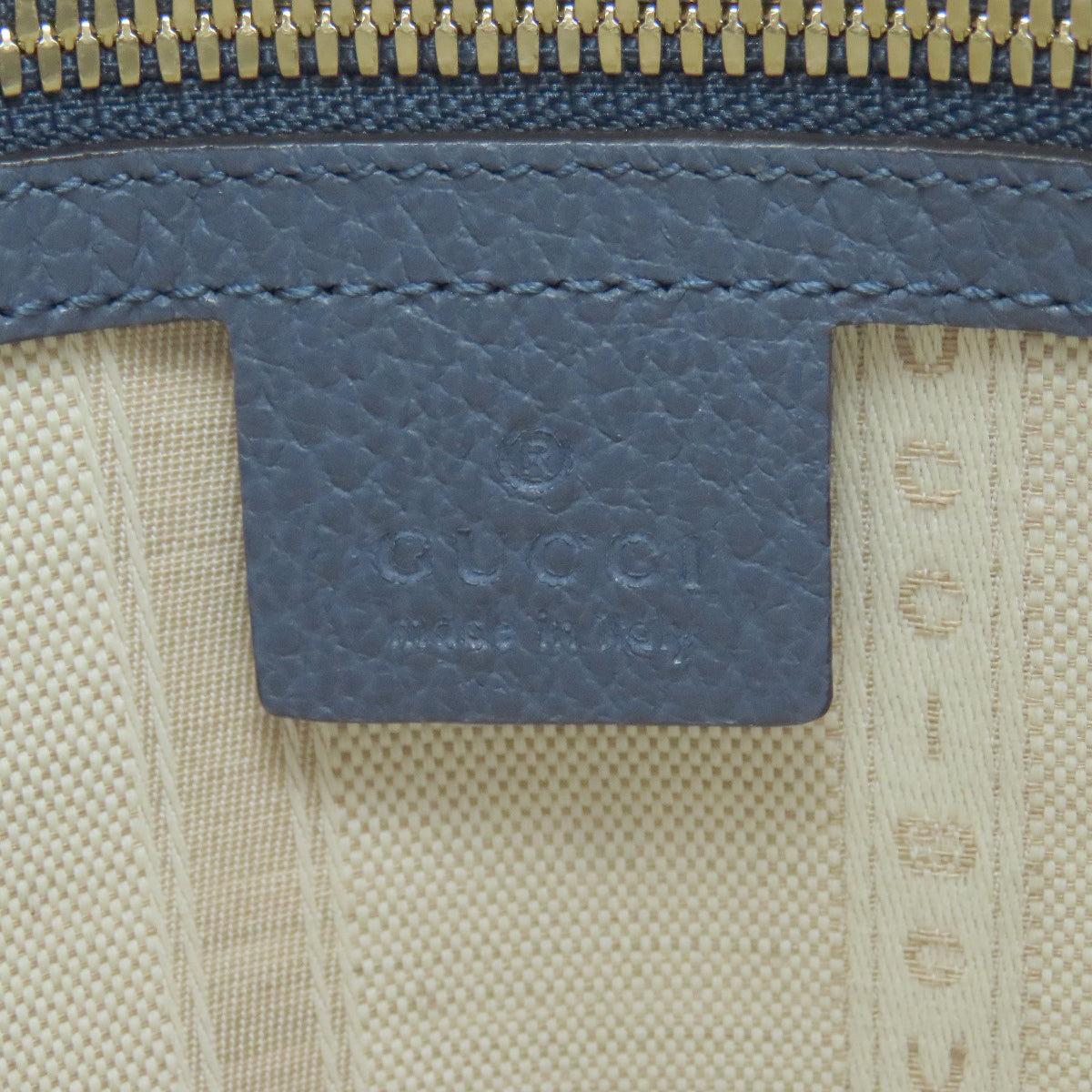グッチ 388561 ロゴ ハンドバッグ カーフ レディース 【中古】【GUCCI】