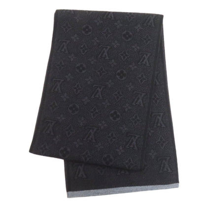LOUIS VUITTON M73468 My Monogram Eclipse Scarf wool Ladies [Used]
