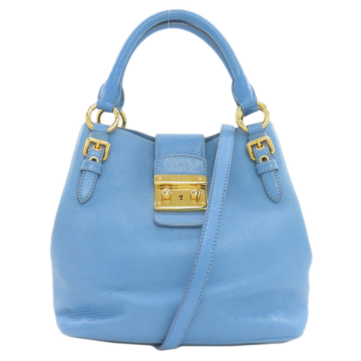 MIUMIU 2WAY Handbag Leather Ladies [Used]