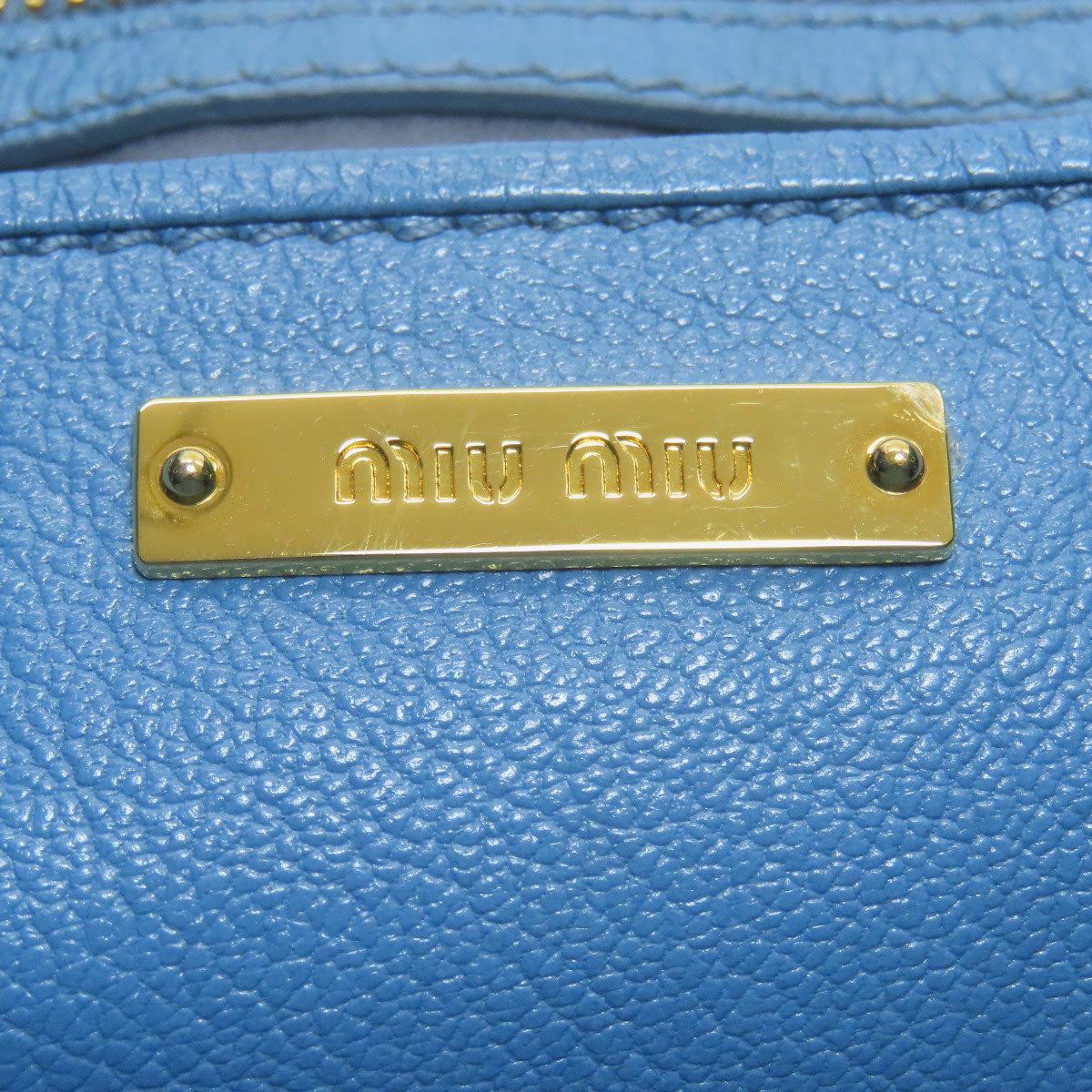MIUMIU 2WAY Handbag Leather Ladies [Used]