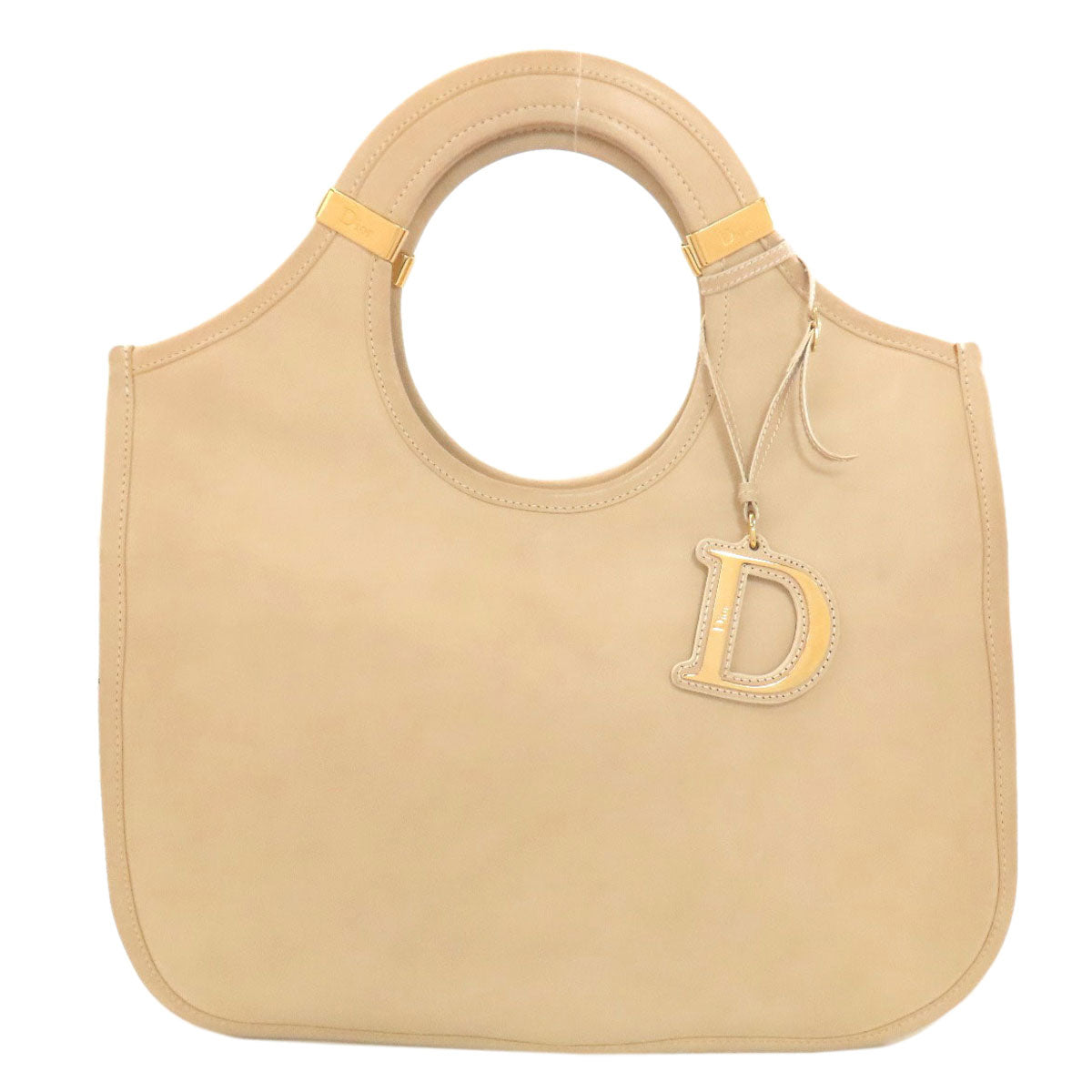 クリスチャンディオール ロゴ ハンドバッグ レザー レディース 【中古】【CHRISTIAN DIOR】