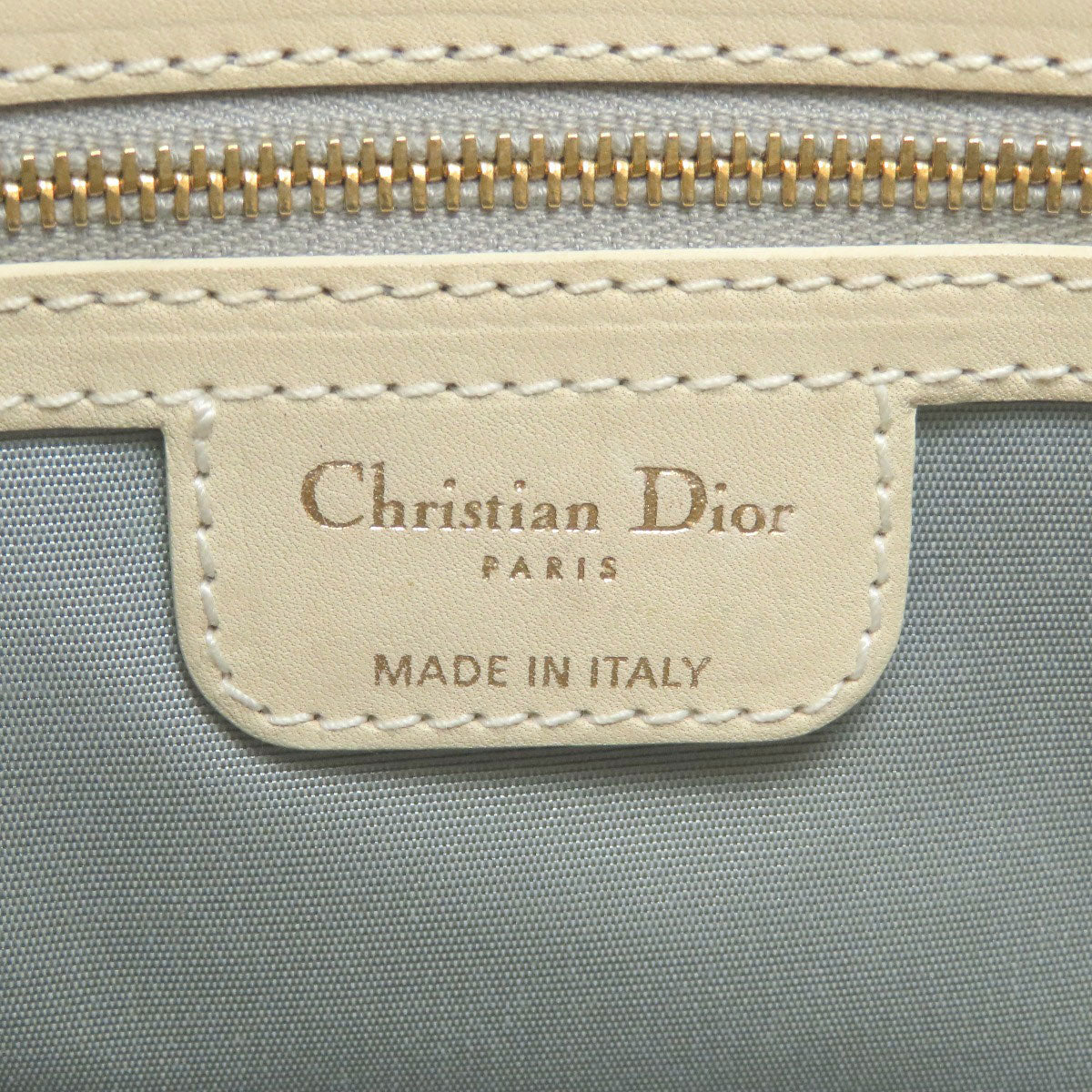 クリスチャンディオール ロゴ ハンドバッグ レザー レディース 【中古】【CHRISTIAN DIOR】