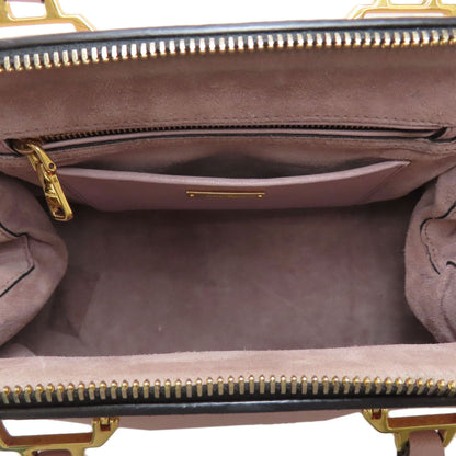 ミュウミュウ 2WAY ハンドバッグ レザー レディース 【中古】【MIUMIU】