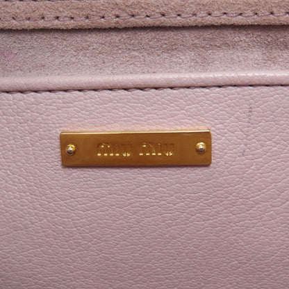 ミュウミュウ 2WAY ハンドバッグ レザー レディース 【中古】【MIUMIU】