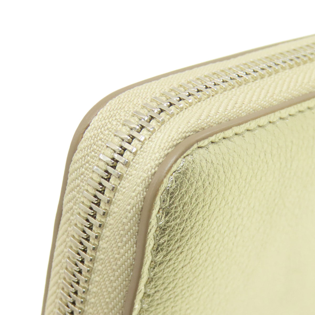 Jimmy Choo Zip Around Long wallet (with coin pocket) Leather Ladies [Used]