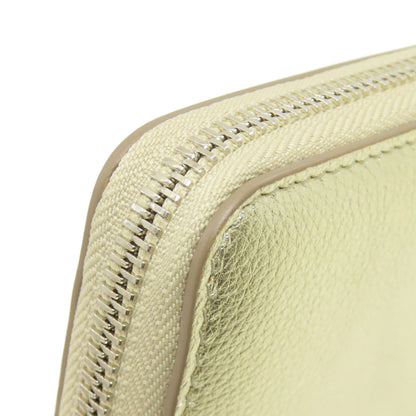 Jimmy Choo Zip Around Long wallet (with coin pocket) Leather Ladies [Used]