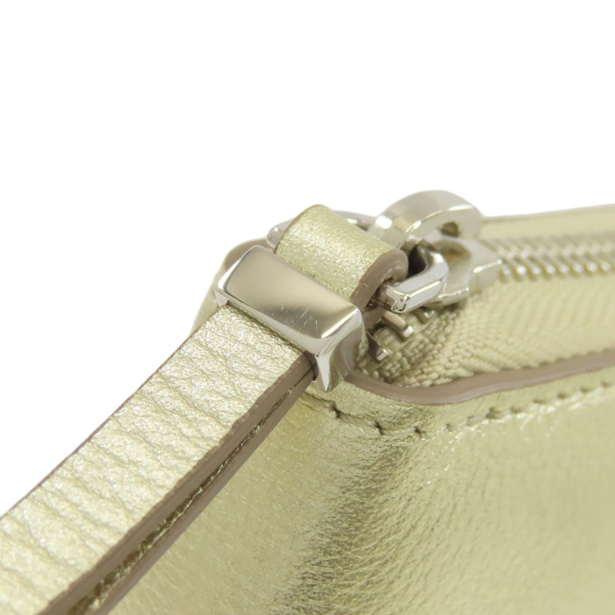 Jimmy Choo Zip Around Long wallet (with coin pocket) Leather Ladies [Used]