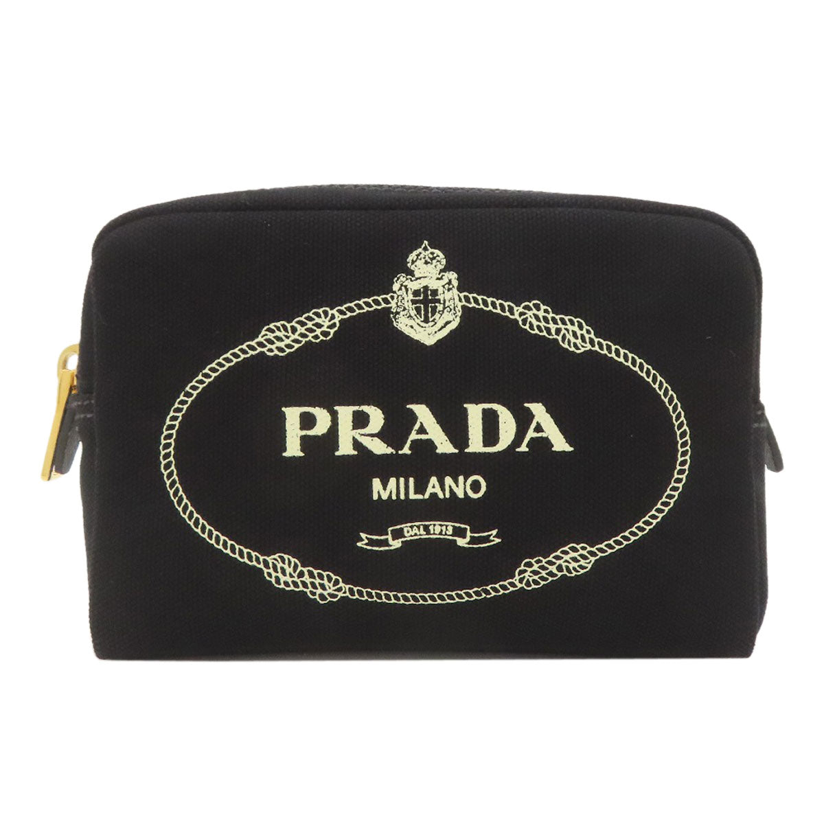 PRADA 1NA021 Kanapa logo Cosmetics Pouch Canvas Ladies [Used]