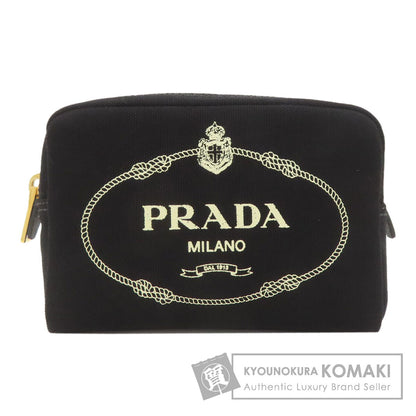 PRADA 1NA021 Kanapa logo Cosmetics Pouch Canvas Ladies [Used]