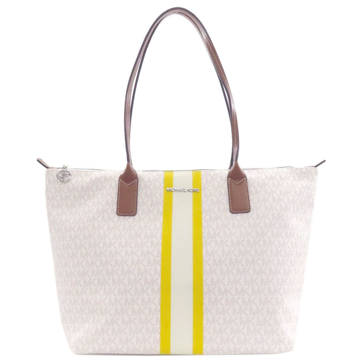 Michael Kors MK signature Tote Bag PVC Ladies [Used]