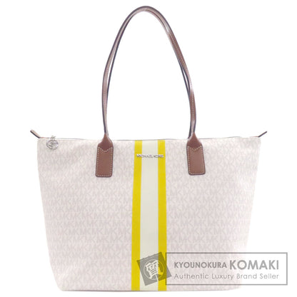 Michael Kors MK signature Tote Bag PVC Ladies [Used]