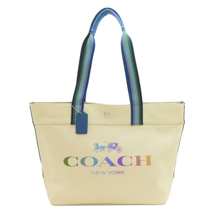 COACH 91170 logo Tote Bag Canvas Ladies [Used]