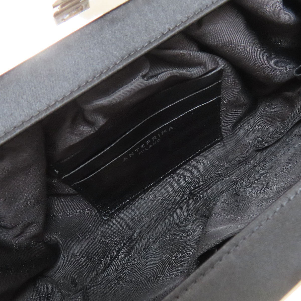ANTEPRIMA ribbon Clutch bag Satin Ladies [Used]