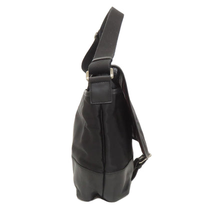 バーバリー ブラックレーベル ショルダーバッグ ナイロン素材 レディース 【中古】【BURBERRY】