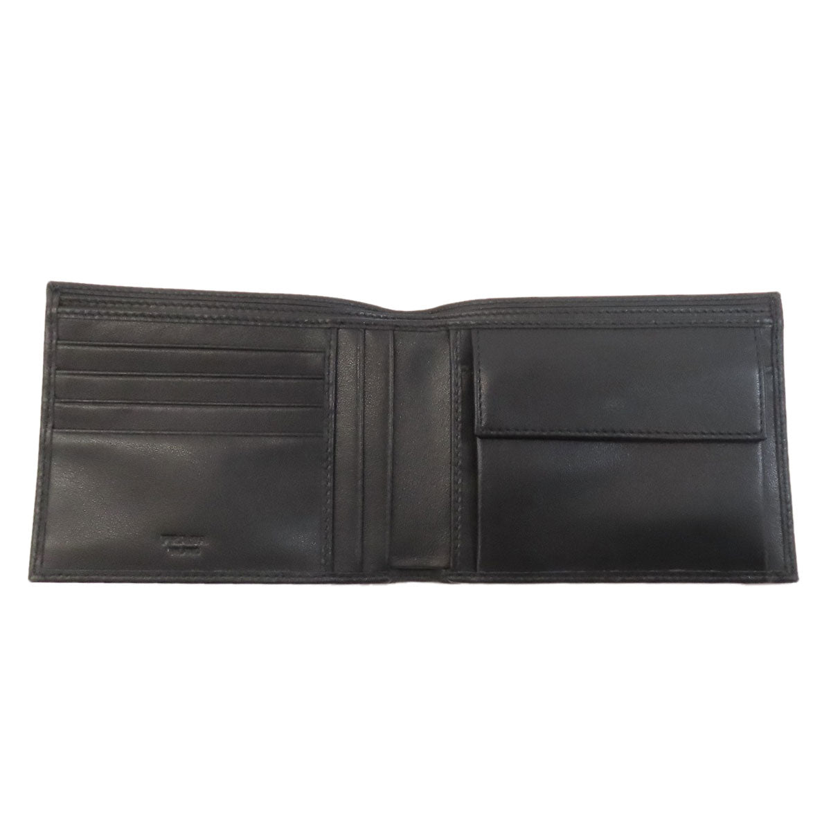 PRADA 2M0002 logo Bifold Wallet with Coin Pocket Calf mens [Used]