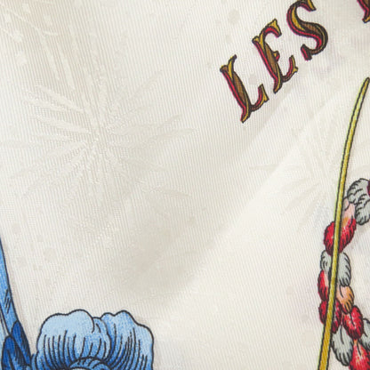 HERMES Carre 90 Celebration of the King of the Sun Scarf Silk Ladies [Used]