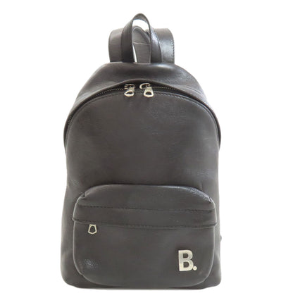 BALENCIAGA 680026 B logo Backpack Â· Daypack Calf Ladies [Used]