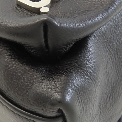 BALENCIAGA 680026 B logo Backpack Â· Daypack Calf Ladies [Used]