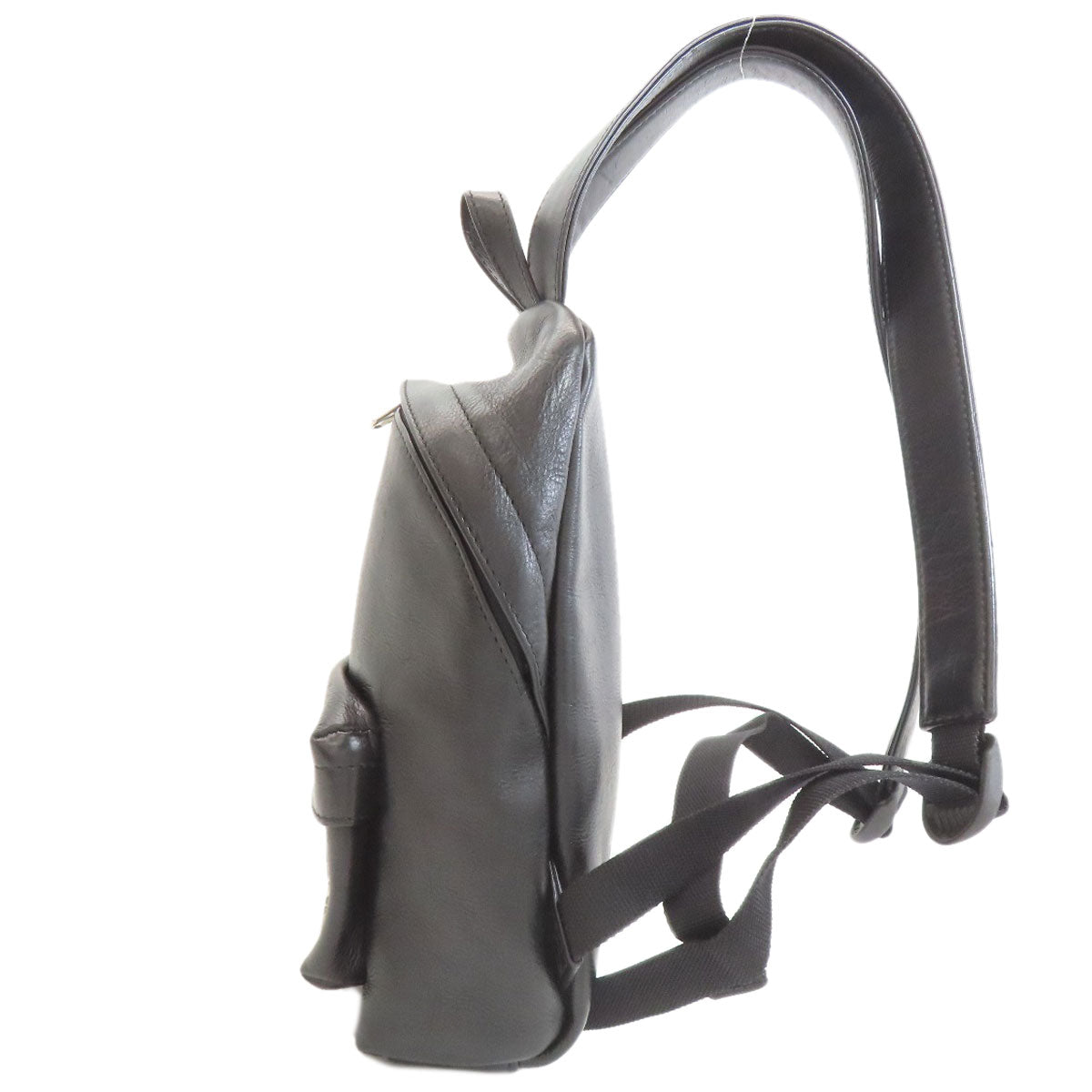 BALENCIAGA 680026 B logo Backpack Â· Daypack Calf Ladies [Used]