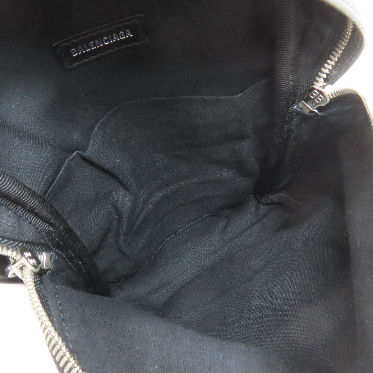 BALENCIAGA 680026 B logo Backpack Â· Daypack Calf Ladies [Used]