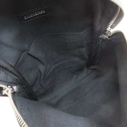 BALENCIAGA 680026 B logo Backpack Â· Daypack Calf Ladies [Used]