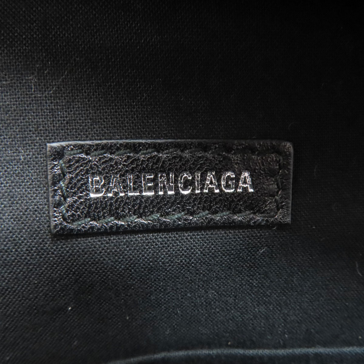 BALENCIAGA 680026 B logo Backpack Â· Daypack Calf Ladies [Used]