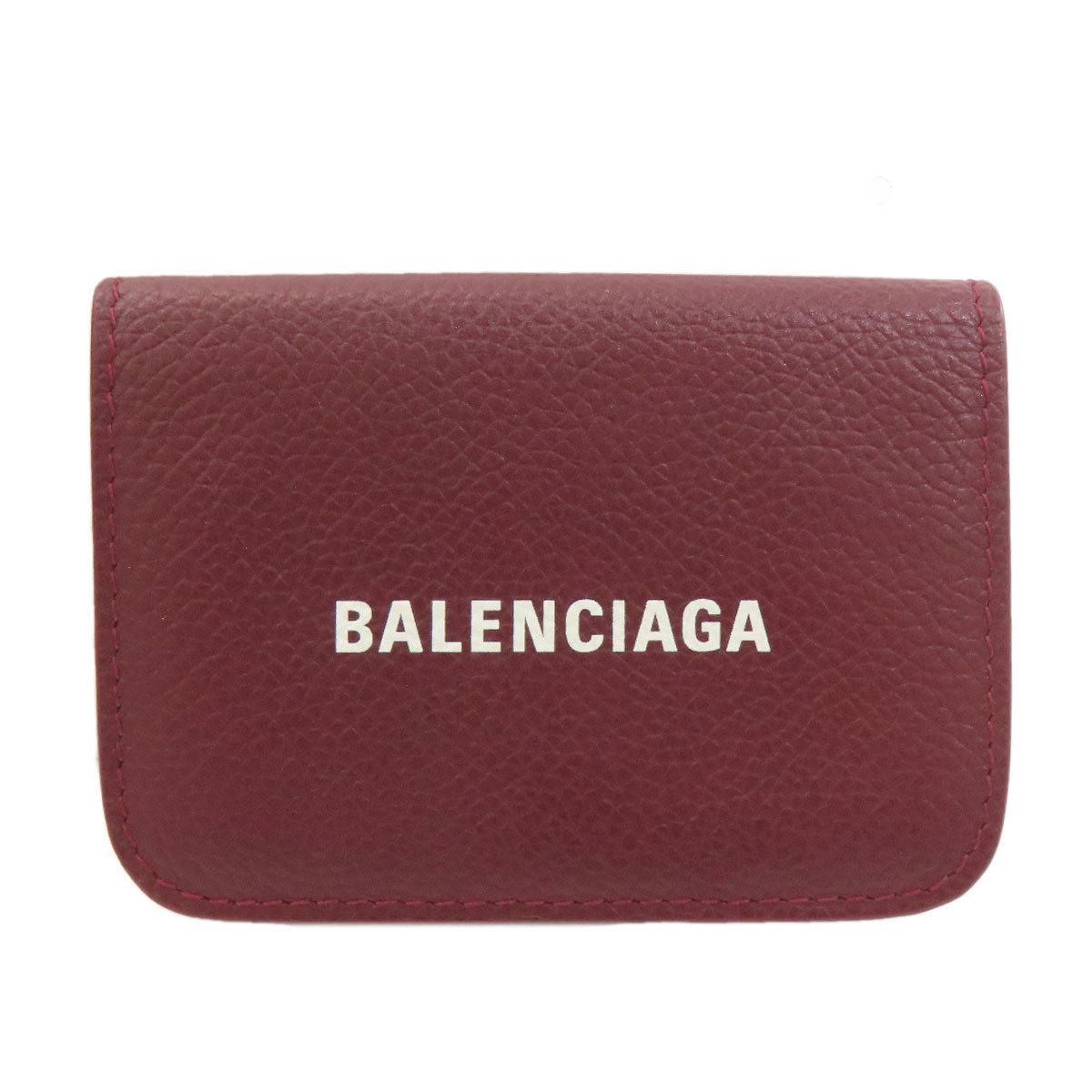 BALENCIAGA 593813 Mini compact wallet Bifold Wallet with Coin Pocket Calf Ladies [Used]