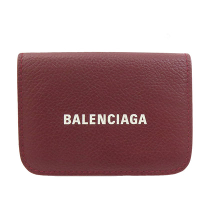 BALENCIAGA 593813 Mini compact wallet Bifold Wallet with Coin Pocket Calf Ladies [Used]