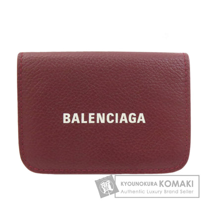 BALENCIAGA 593813 Mini compact wallet Bifold Wallet with Coin Pocket Calf Ladies [Used]