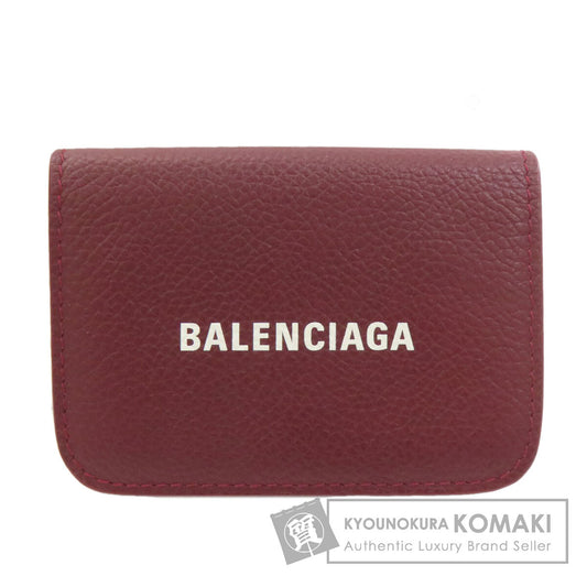 BALENCIAGA 593813 Mini compact wallet Bifold Wallet with Coin Pocket Calf Ladies [Used]