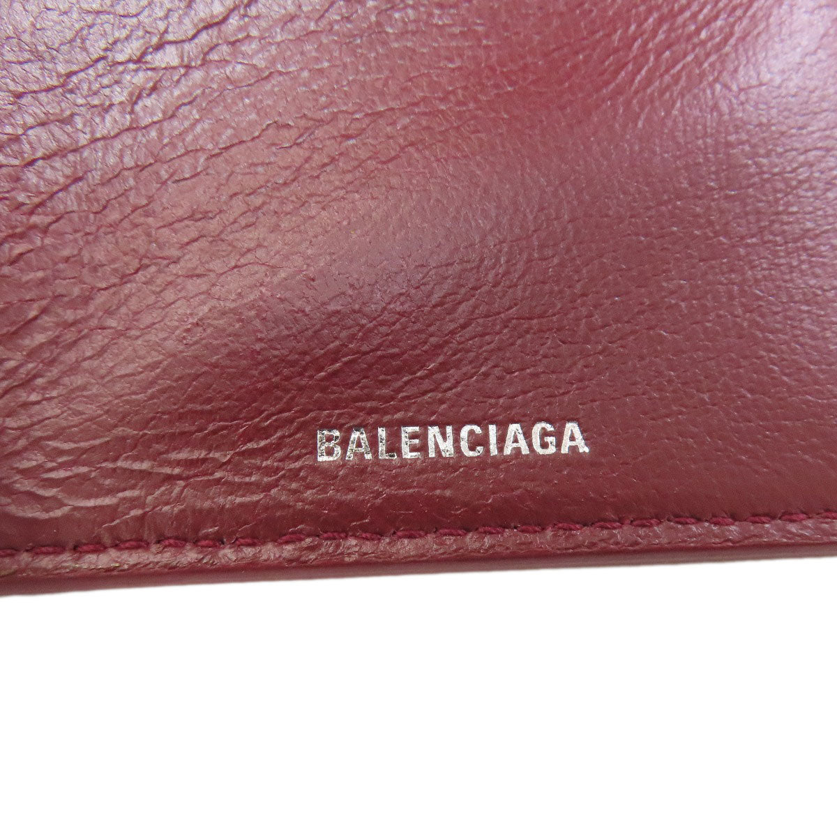 BALENCIAGA 593813 Mini compact wallet Bifold Wallet with Coin Pocket Calf Ladies [Used]