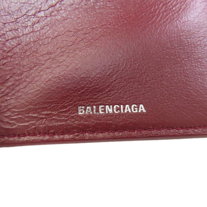 BALENCIAGA 593813 Mini compact wallet Bifold Wallet with Coin Pocket Calf Ladies [Used]