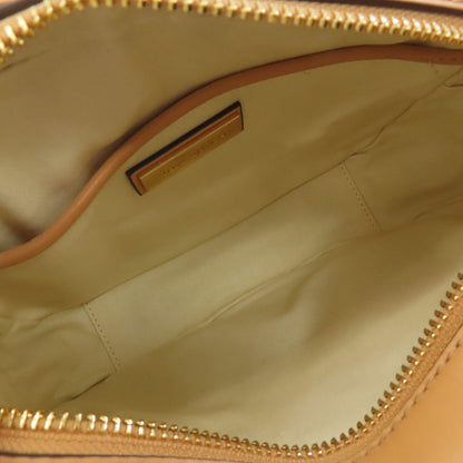 Tory Burch Stripe Shoulder Bag Leather SuedeLadies [Used]